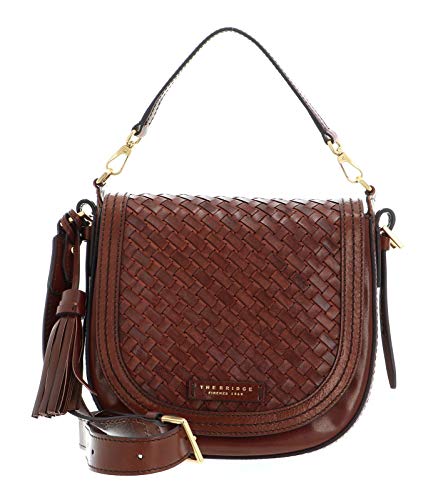 BORSA THE BRIDGE SALINGER SHOULDER BAG 0412274A 14 MARRONE