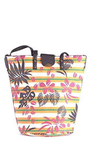 9882R borsa donna LIU JO KOS TROPICAL secchiello double bag hand bag...