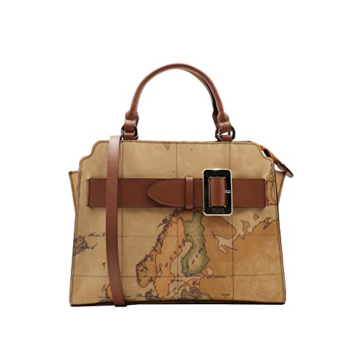 Alviero Martini Prima Classe Borsa a Mano Naturale