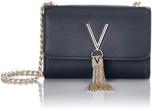 Valentino by Mario Divina Sa, Satchel. Donna, Blu (Navy), 4x11.5x17...
