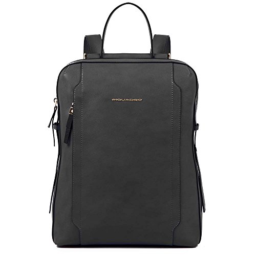 Piquadro Circle Zaino Casual, 36 cm, Nero