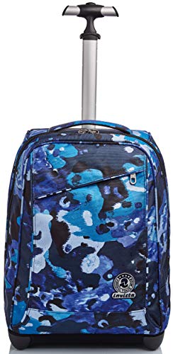 Invicta Trolley Scuola e Viaggio, Benin, Blu e Viola, Trolley Viaggio...