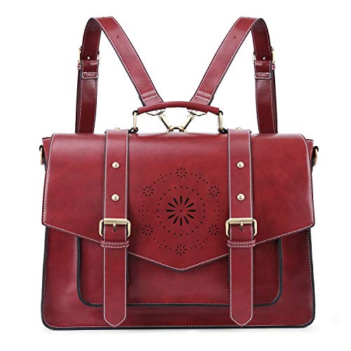 ECOSUSI Borsa Porta PC per 15,6 Pollici Borsa Donna Tracolla Grande...