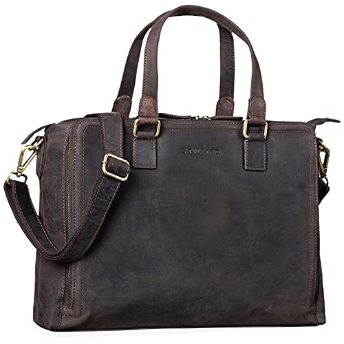 STILORD 'Claire' Borsa da Lavoro Donna in Pelle Ventiquattrore...