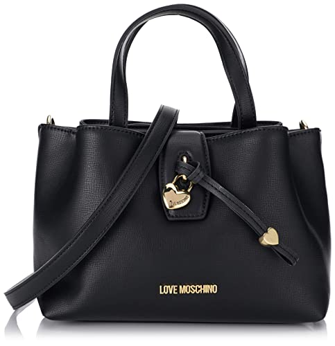 Love Moschino JC4329PP0FKB0, Borsa a Mano, Donna, Nero, Taglia unica
