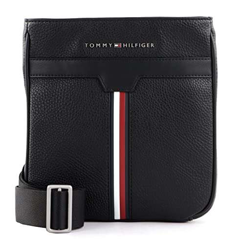 Tommy Hilfiger , TH Downtown Mini Crossover Uomo, Nero, M