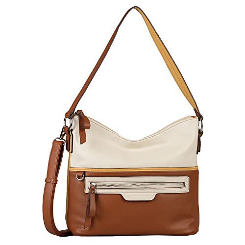 TOM TAILOR Jule, Hobo Bag Donna, Cognac