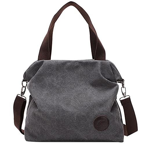 DIRRONA Donna Borse a Spalla in Tela Borse Mano Casuale Borsa a...