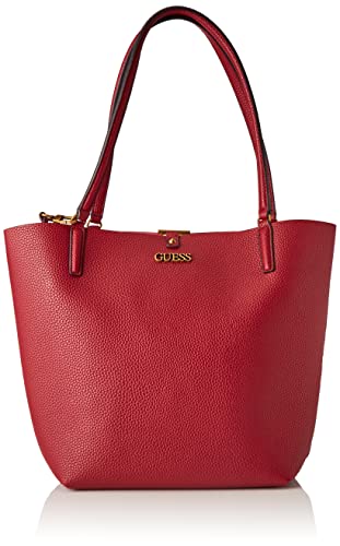 Guess, ALBY TOGGLE TOTE Donna, BEET RED/PINK, Taglia unica