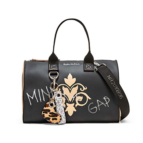 NIRA RUBENS Easy Bag Mind The Gap - Bauletto in Tessuto Tecnico con...