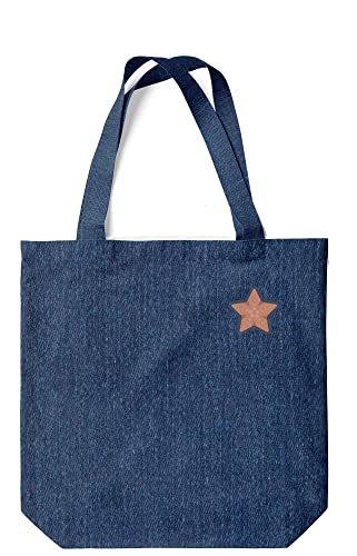 Green Fish Denim - Borsa porta-tutto stampata, borsa per spezieria...