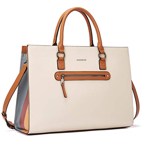 BOSTANTEN Donna Ventiquattrore Pelle Borsa Lavoro per 15.6 pollice...