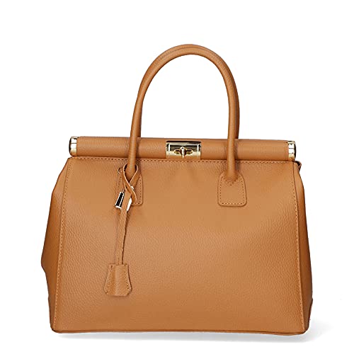 Chicca Borse Borsa top handle donna borsa a mano in pelle dollaro...