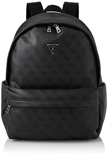 Guess VEZZOLA Compact Backpack, Zaino Uomo, Coal, Unica