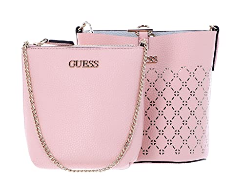 Guess Borsa secchiello con pochette Amara bucket peach BS22GU81...