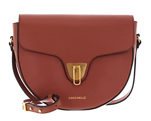 Coccinelle Beat Soft Borsa a tracolla marrone rosso