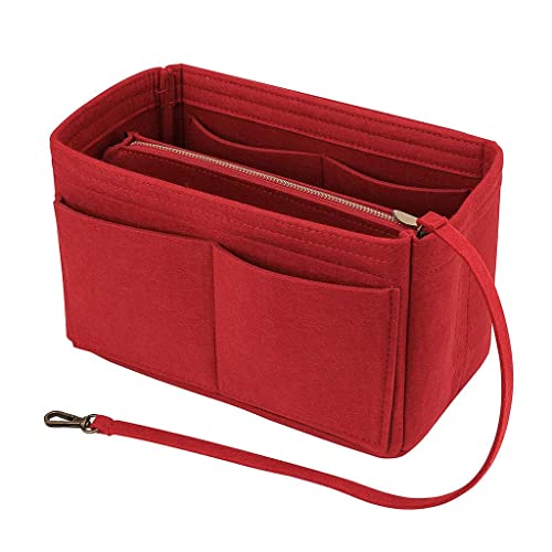 MTRSUE Borsa organizer in velluto originale con inserto per borse,...