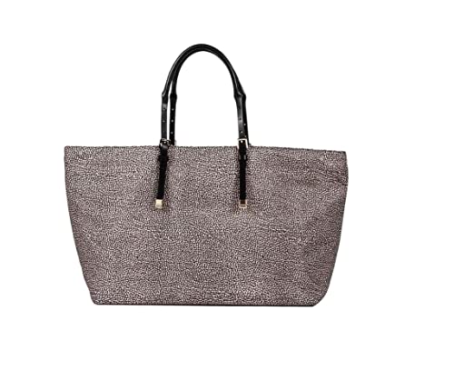 BORBONESE BORSA SHOPPING EXTRA LARGE 934065I15 Nero nero X11