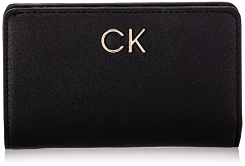 Calvin Klein Portafoglio Donna Re-Lock Bifold French Wallet Grande,...