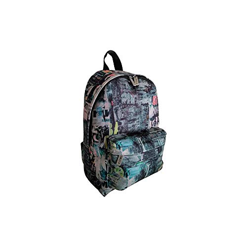 Comix , Zaino Americano Unisex Bambini E Ragazzi, Blu (Blue), Taglia...