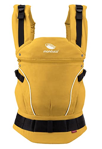manduca First Marsupio Neonati Gold Marsupio Ergonomico in Cotone...