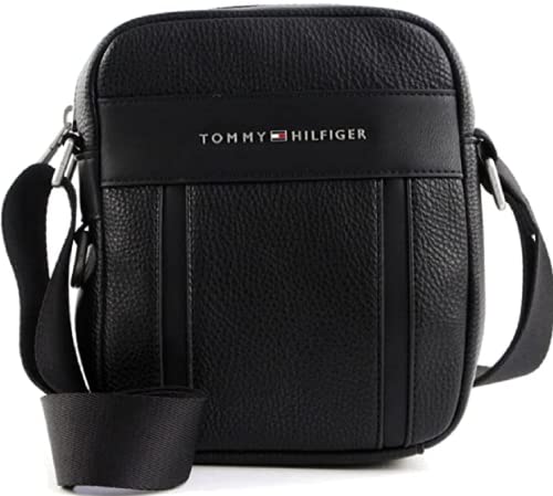 Tommy Hilfiger Reporter, Uomo, Nero, Medium