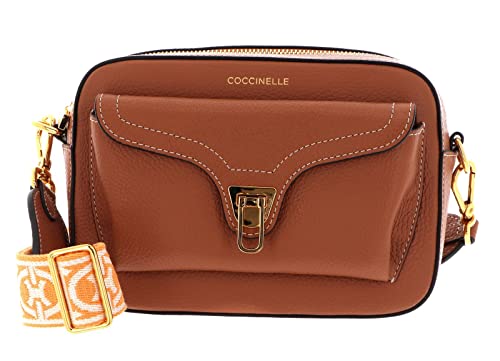 Coccinelle Borsa a Tracolla Beat Small Selleria Caramel Borsa Tracolla...