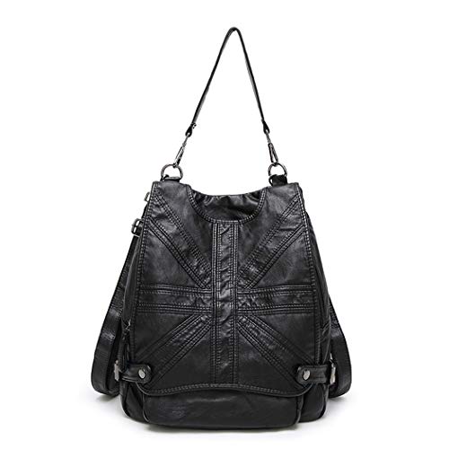 DEERWORD Donna Zainetto Ecopelle Zaino Pelle Antifurto Zainetti Marca...