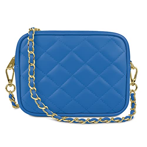 Parubi Borsa Donna a Tracolla In Vera Pelle Trapuntata, Borse Piccole...