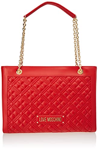 Love Moschino JC4006PP0GLA0, Borsa a Spalla, Donna, Rosso, Taglia...