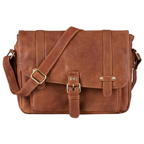 STILORD 'Lara' borsa donna a tracolla vintage in vera pelle formato...