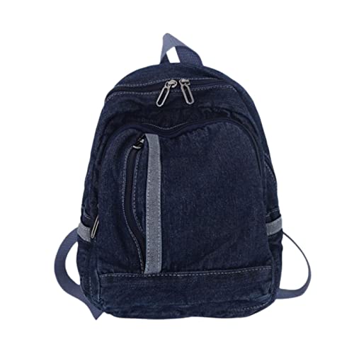 ASHEET Zaino da Scuola in Denim Tutti Gli Usi Zaino Jeans Spalla...