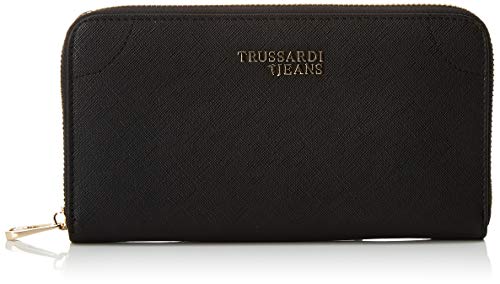 Trussardi Jeans, BELLA ZIP 3 PKT LG SAFFIANO Donna, K299, NR