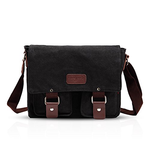FANDARE Nuovo Vintage Messenger Bag Borsa a Tracolla Borsa Crossbody...