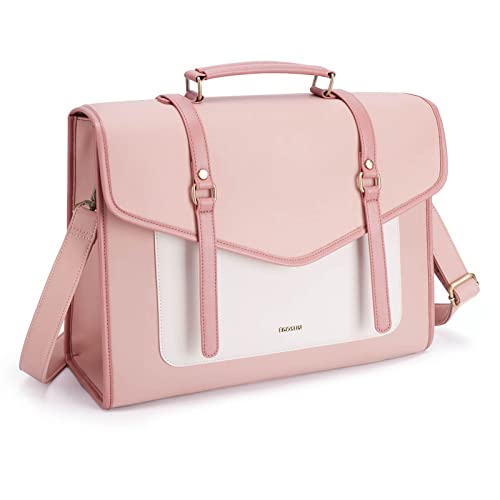 ECOSUSI Borsa per computer portatile 15.6 '' Borsa da donna in pelle...
