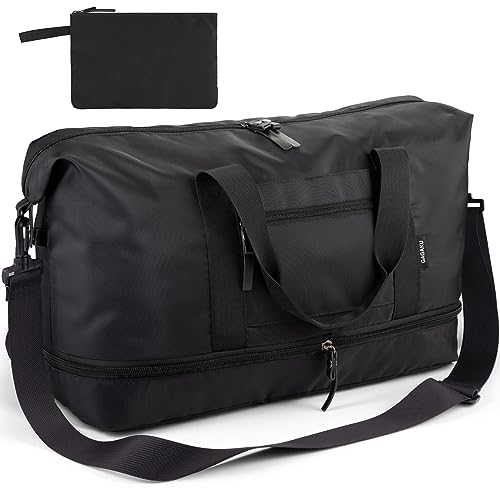 GAGAKU Borsa da viaggio pieghevole weekender borsa weekend per uomo...