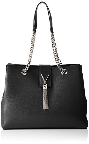 Valentino by Mario Divina, Tote Donna, Nero, 14x28.5x36 Centimeters (B...