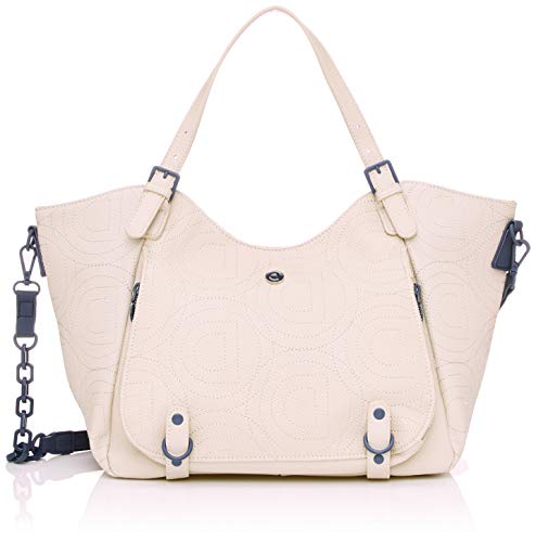Desigual Borsa grande in logomanía patch MINUET ROTTERDAM 20SAXPAA...
