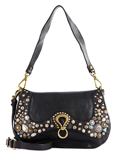 Campomaggi Shoulder Bag With Flap Nero