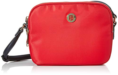Tommy Hilfiger Poppy Crossover, Borse Donna, Rosso (Barbados Cherry),...