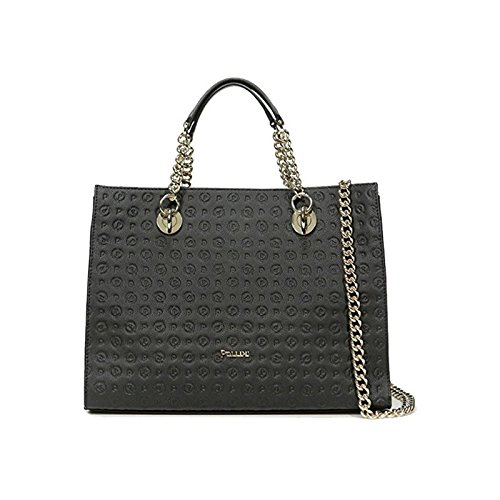 Pollini TE8406PP02Q2100A Borsa A Mano Donna Ecopelle NERO NERO TU