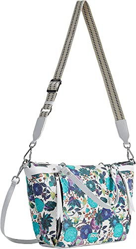 Desigual Bols_eterea Blue Li, Borsa a Mano Donna, Blu, Taglia Unica