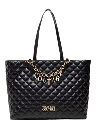 Borse Donna SHOPPER Nero Borsa Nera da donna trapuntata Tote con...