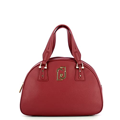 Borsa Liu-jo bauletto bowling satchel a mano/tracolla in ecopelle...