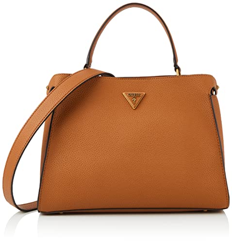 Guess Downtown Chic LRG TRNLCK STCHL, Borsa Donna, Cognac, Taglia...