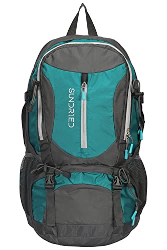 SUNDRIED Trekking Zaino Blue Resistente all'acqua Zaino per escursioni...