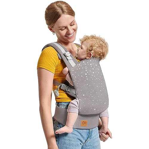 Kinderkraft Marsupio Neonati NINO Confetti, Ergonomico, Ventrale e...