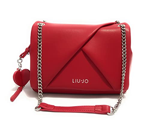 Borsa donna Liu-jo Tracolla Crossbody M Colta rosso BS22LJ10 AA2118...