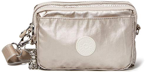 Kipling ABANU MULTI, Borse a Tracolla, Donna, Argento (Metallic Glow),...