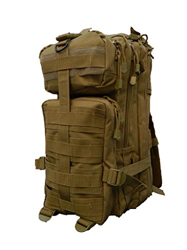 ALGI Zaino Militare Impermeabile Tattico Small 30 Litri Tan Coyote